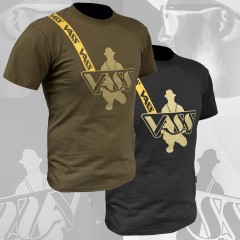 Vass Printed Fishing T-shirt - With Printed Vass Strap